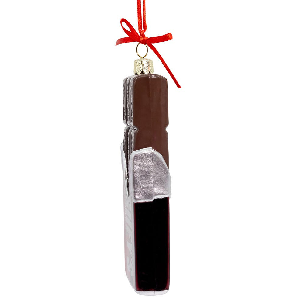 Hershey's™ Glass Chocolate Bar Ornament