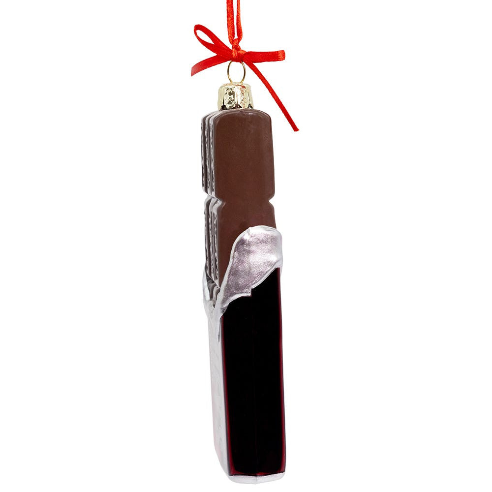 Hershey's™ Glass Chocolate Bar Ornament