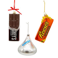 Hershey's™ Glass Chocolate Ornaments
