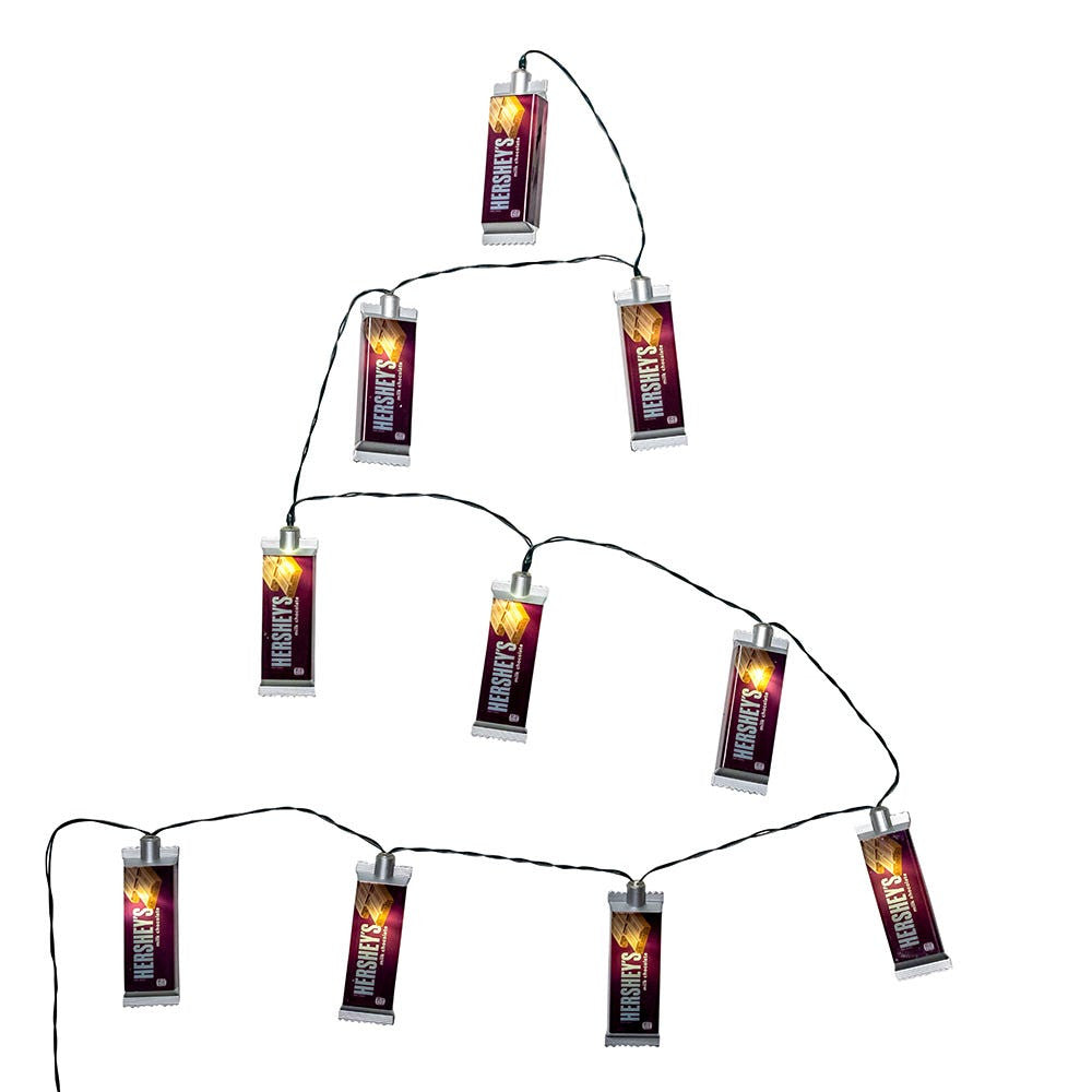 9' Battery Operated Hershey's™10L LED Light Set