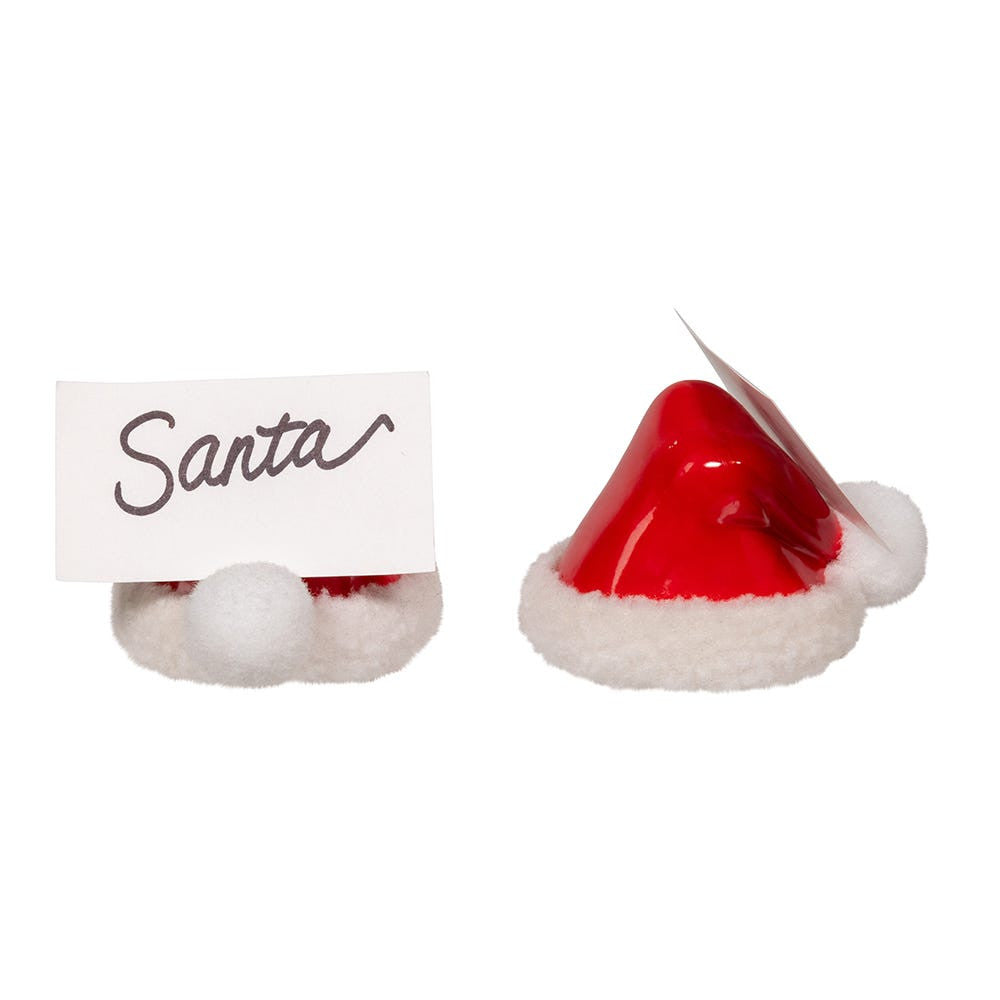 Santa Hat Place Card Holder