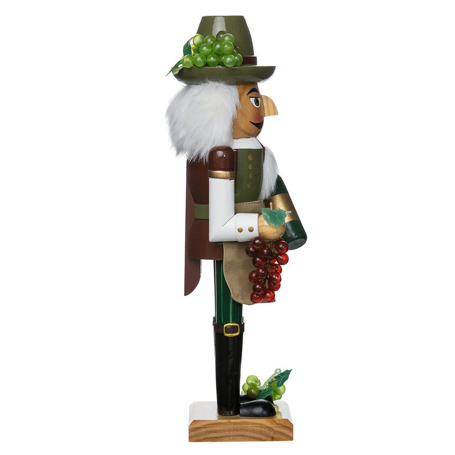 15" Wine Grower Nutcracker