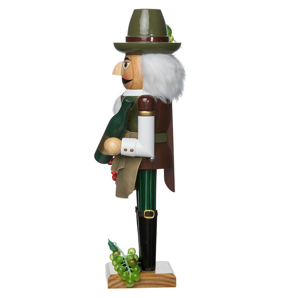 15" Wine Grower Nutcracker