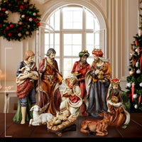 Porcelain Nativity Set