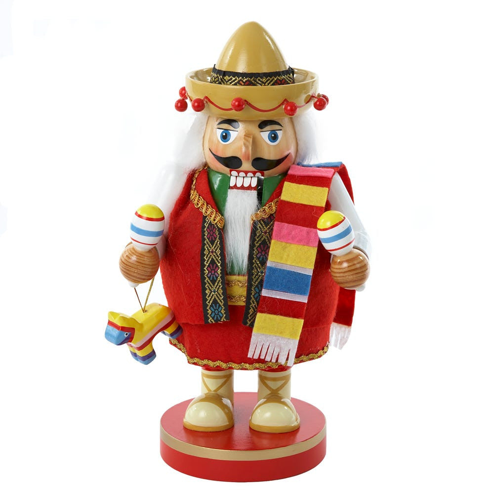 10.25" Chubby Mexican Nutcracker