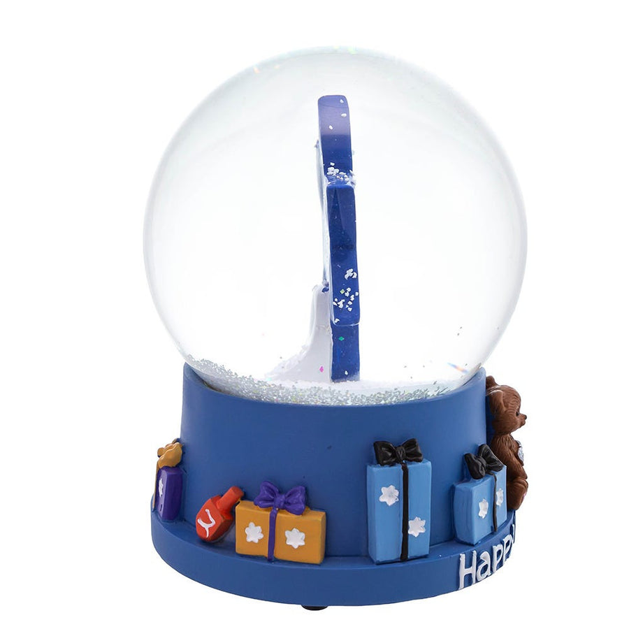 100MM Musical Hanukkah Water Globe