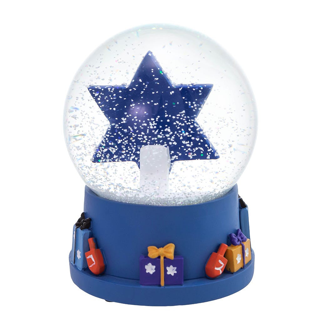100MM Musical Hanukkah Water Globe