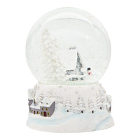 120MM Musical Snowy House Water Globe