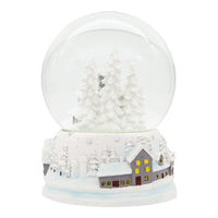 120MM Musical Snowy House Water Globe