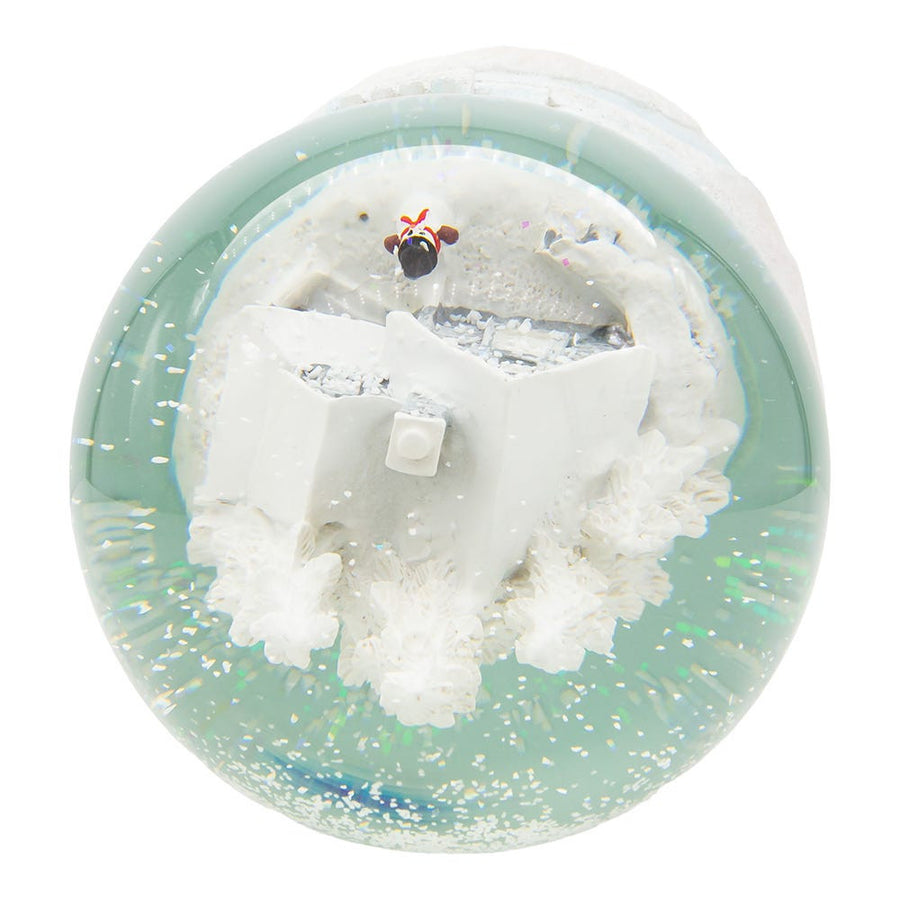 120MM Musical Snowy House Water Globe