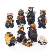 Bear Nativity Set