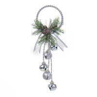 Silver and White Bell Door Hanger