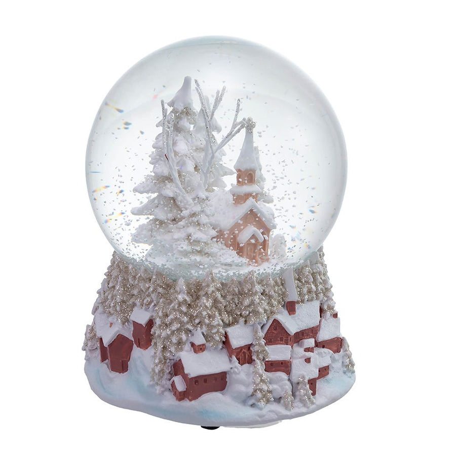 100MM Musical Church Water Globe