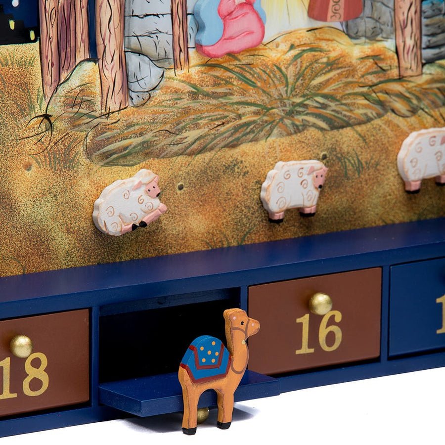 Magnetic Nativity Advent Calendar