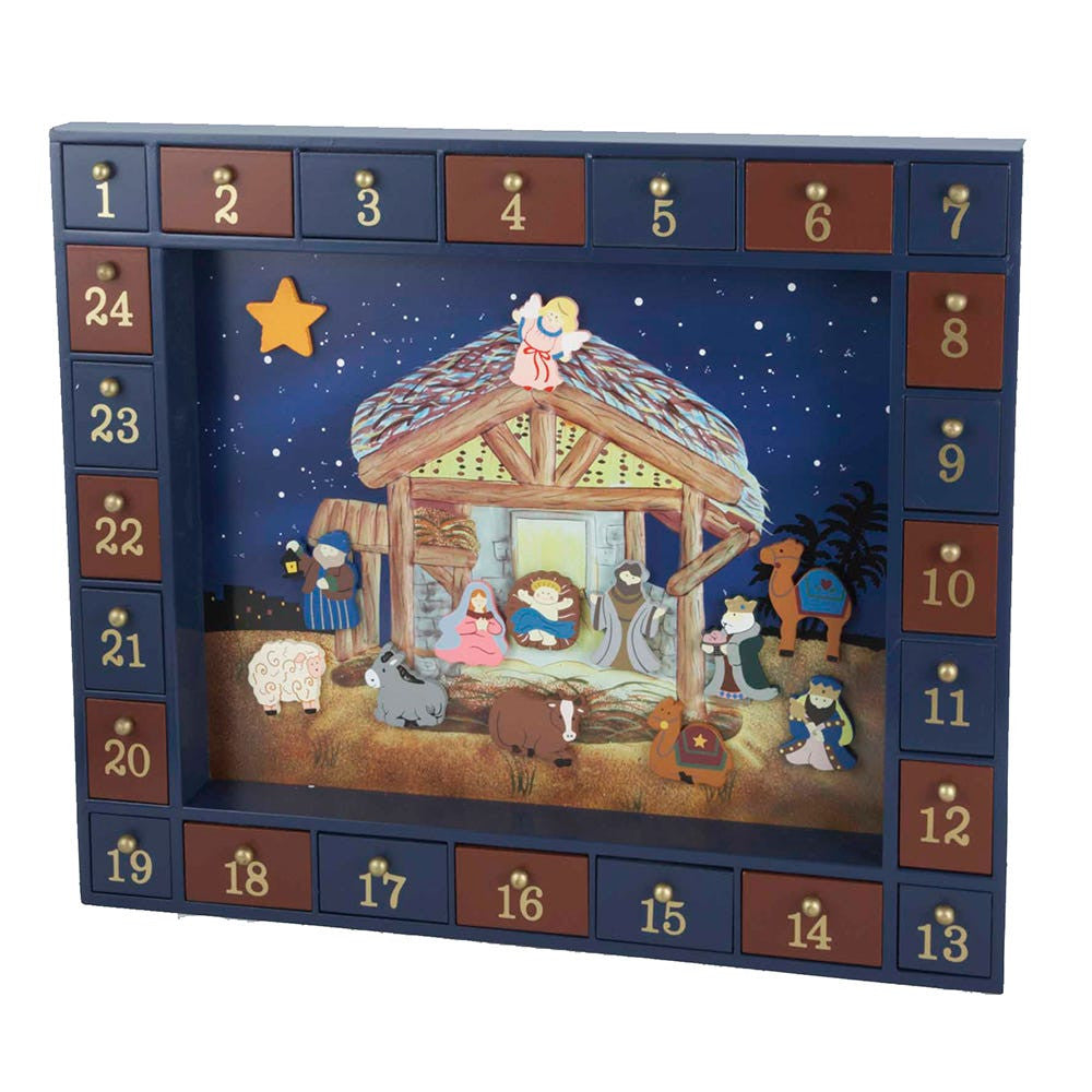 Magnetic Nativity Advent Calendar