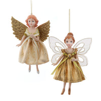 Gold Angel Ornaments