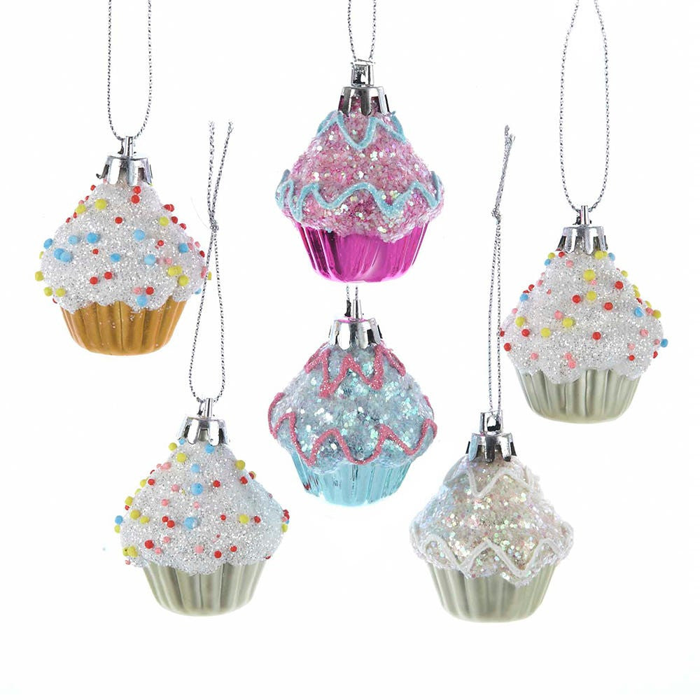 2" Shatterproof Cupcake Ornaments