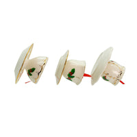 Porcelain Holiday Formal Tea Cup Ornaments