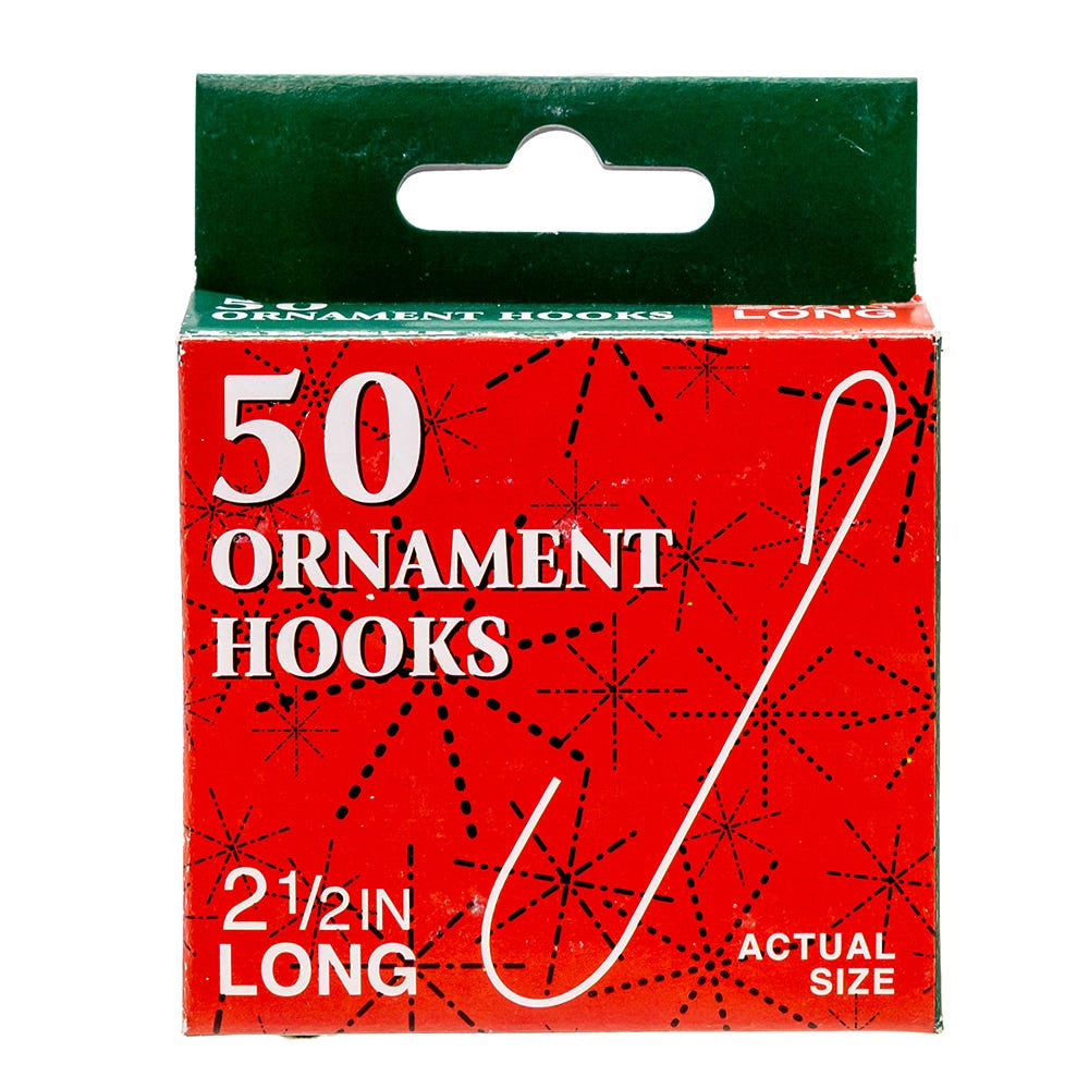 Silver Ornament Hooks