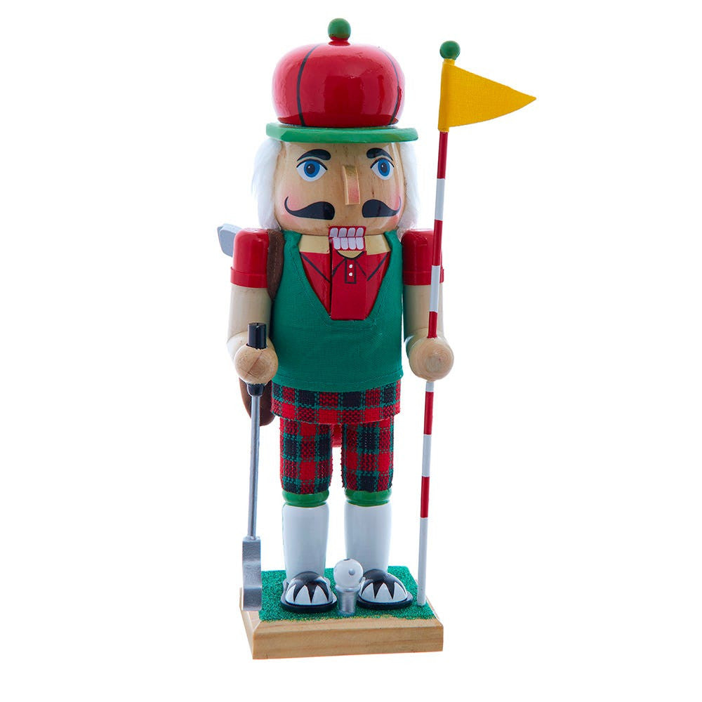 12" Golf Nutcracker