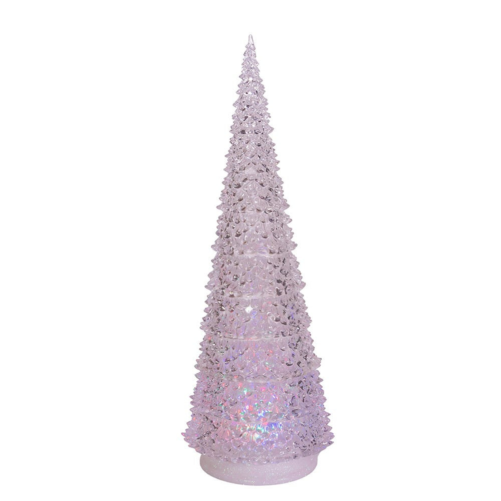 22" Acrylic Tree With 3 Light Color LED Projector
