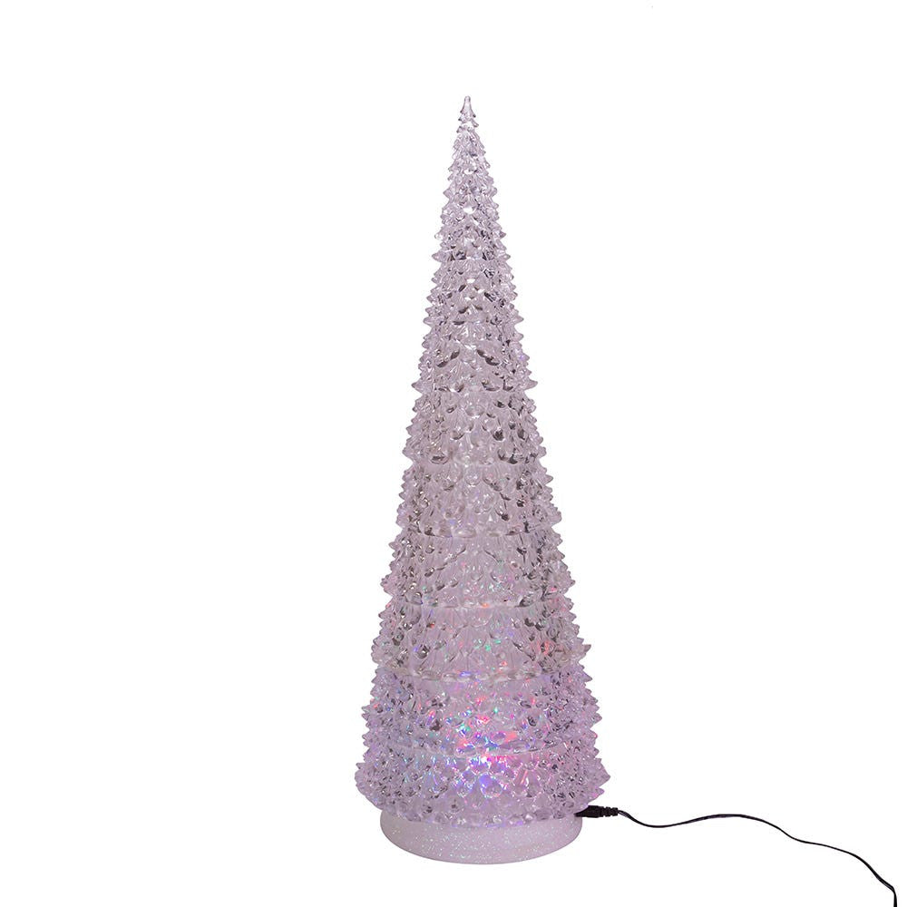 22" Acrylic Tree With 3 Light Color LED Projector