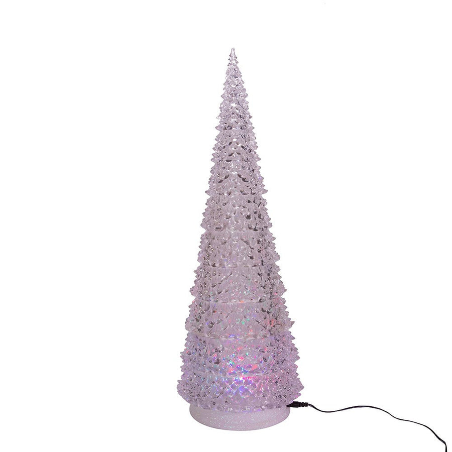 22" Acrylic Tree With 3 Light Color LED Projector