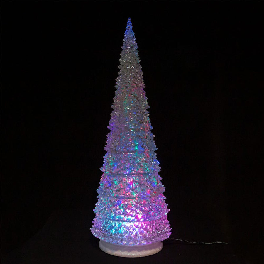 22" Acrylic Tree With 3 Light Color LED Projector