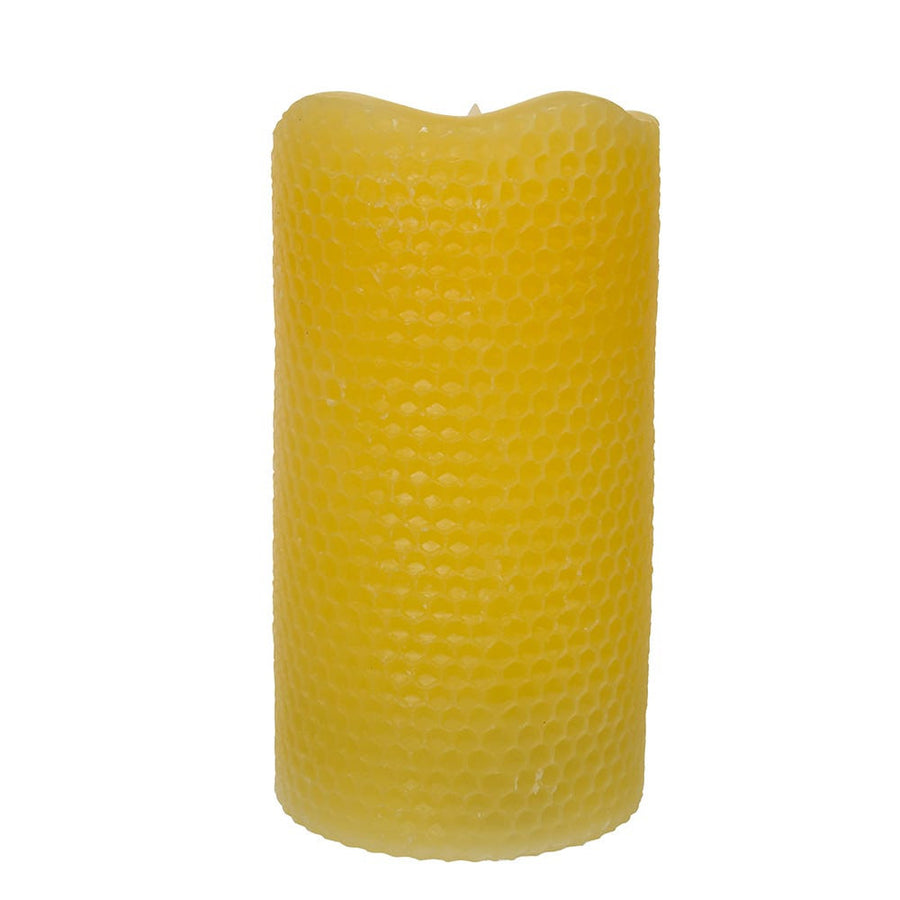 4.25" Battery-Operated LED Flicker Flame Honeycomb Candle