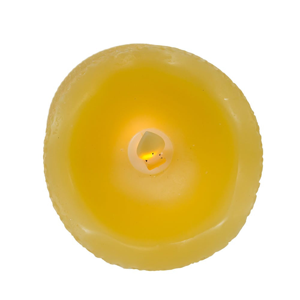 4.25" Battery-Operated LED Flicker Flame Honeycomb Candle