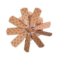 Battery Operated Musical LED Christmas Tree Windmill Scene