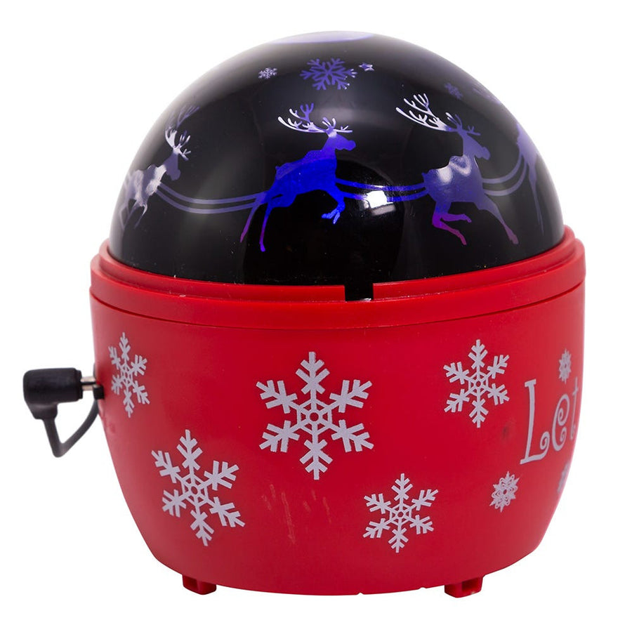 Battery Operated or USB Powered Reindeer Night Light Projector