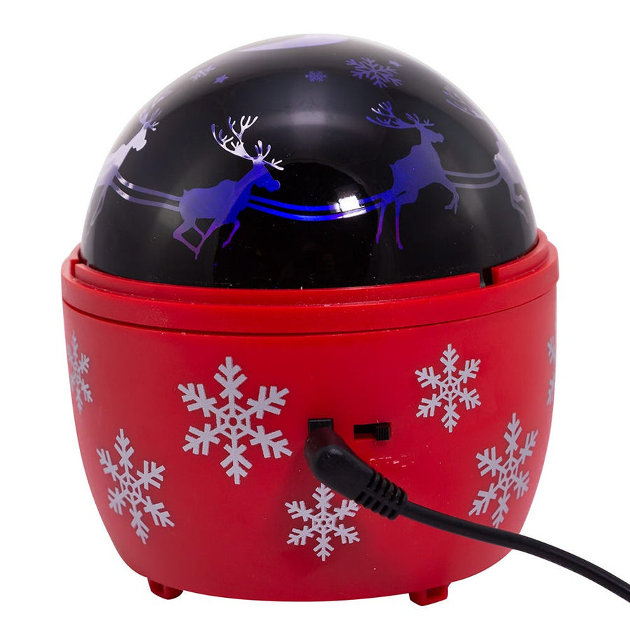 Battery Operated or USB Powered Reindeer Night Light Projector