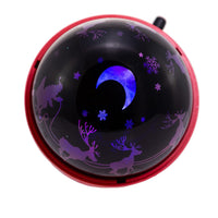 Battery Operated or USB Powered Reindeer Night Light Projector