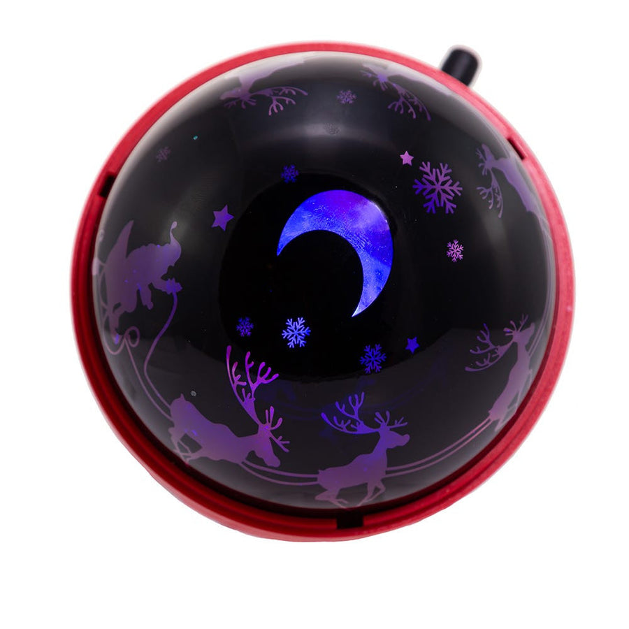 Battery Operated or USB Powered Reindeer Night Light Projector