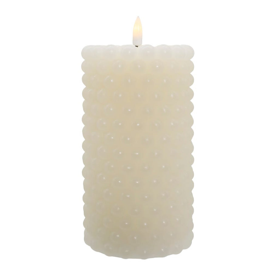 7" Battery Operated LED Flicker Flame Bubble Candle