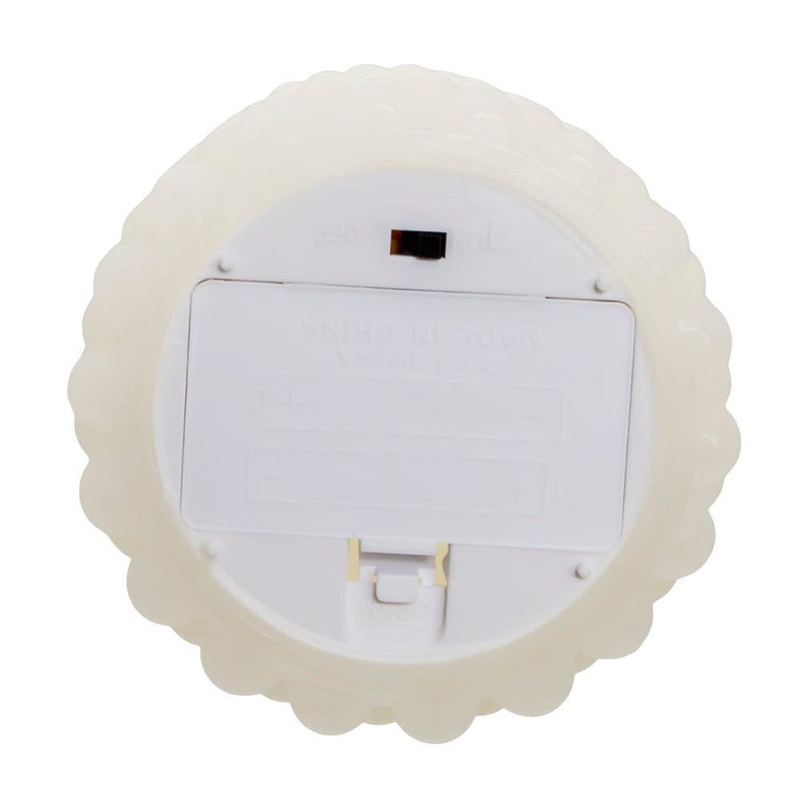 7" Battery Operated LED Flicker Flame Bubble Candle