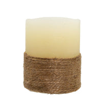 Battery Operated LED Rope Candle With Flicker Flame