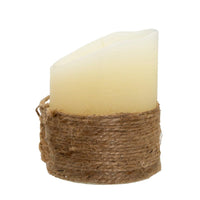 Battery Operated LED Rope Candle With Flicker Flame