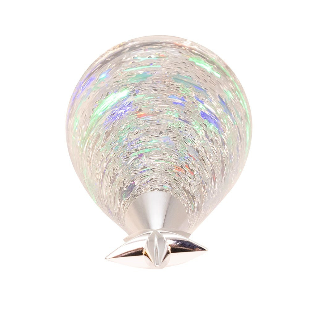 11.5" Battery Operated USB LED Rotating Christmas Tree With Spinning Glitter Water