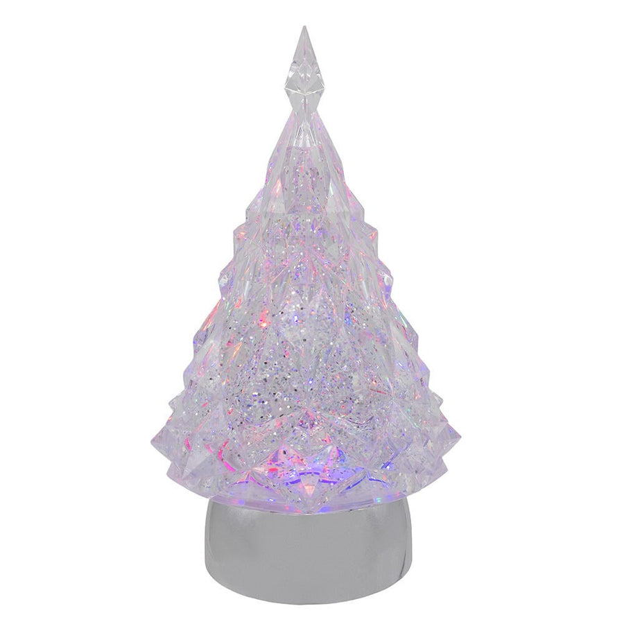 9" Battery Operated USB LED Lighted Tree Water Lantern