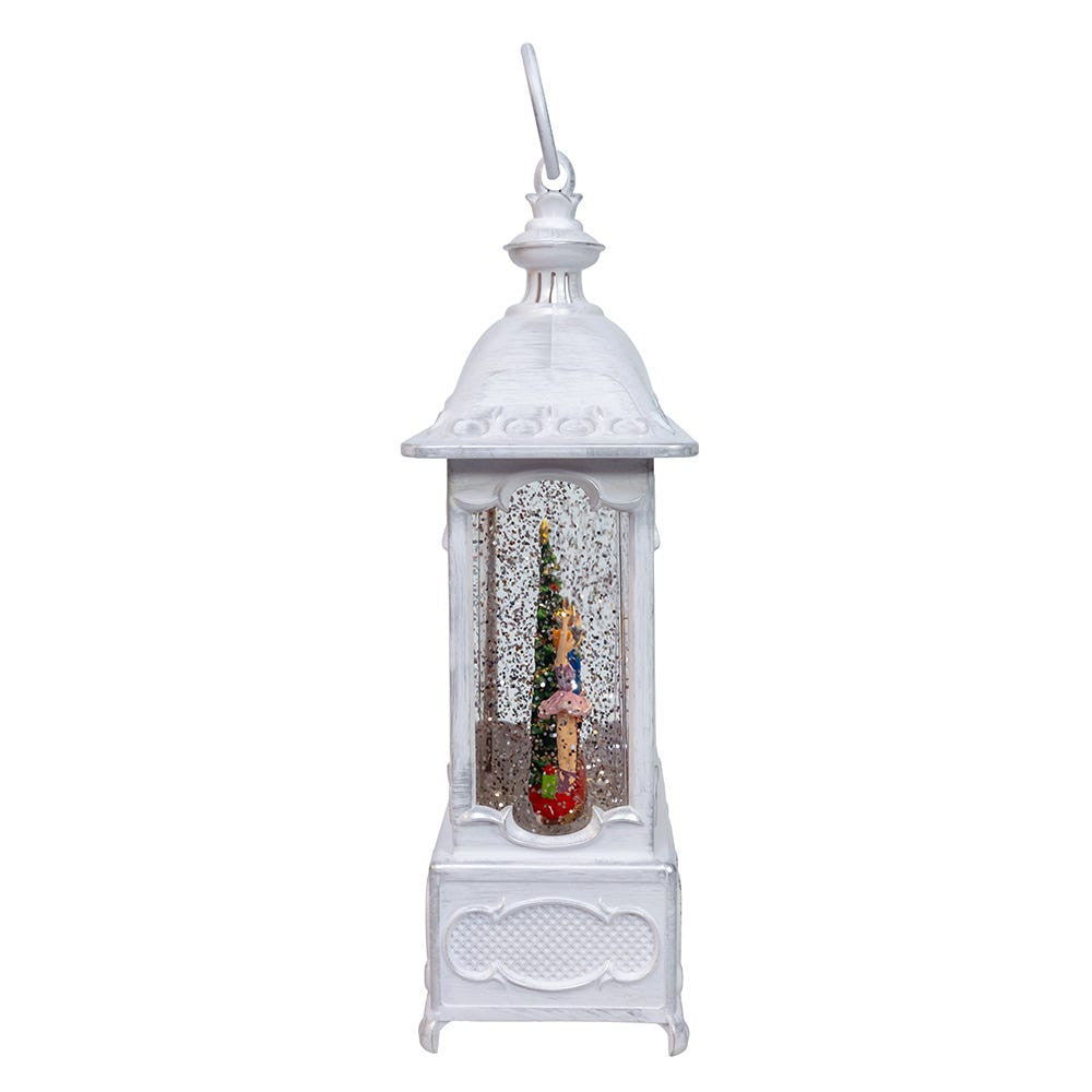 10.25" Battery Operated USB LED Lighted Nutcracker Suite Water Lantern