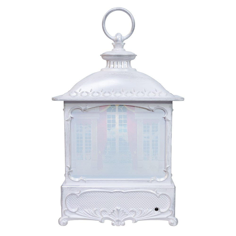 10.25" Battery Operated USB LED Lighted Nutcracker Suite Water Lantern
