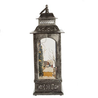 15“ Battery Operated LED Musical Christmas Village Lantern