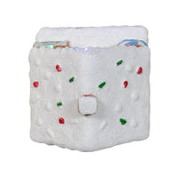 Battery Operated Multicolor LED Lighted Gingerbread House
