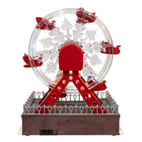 Battery Operated Musical Animated Santa Ferris Wheel