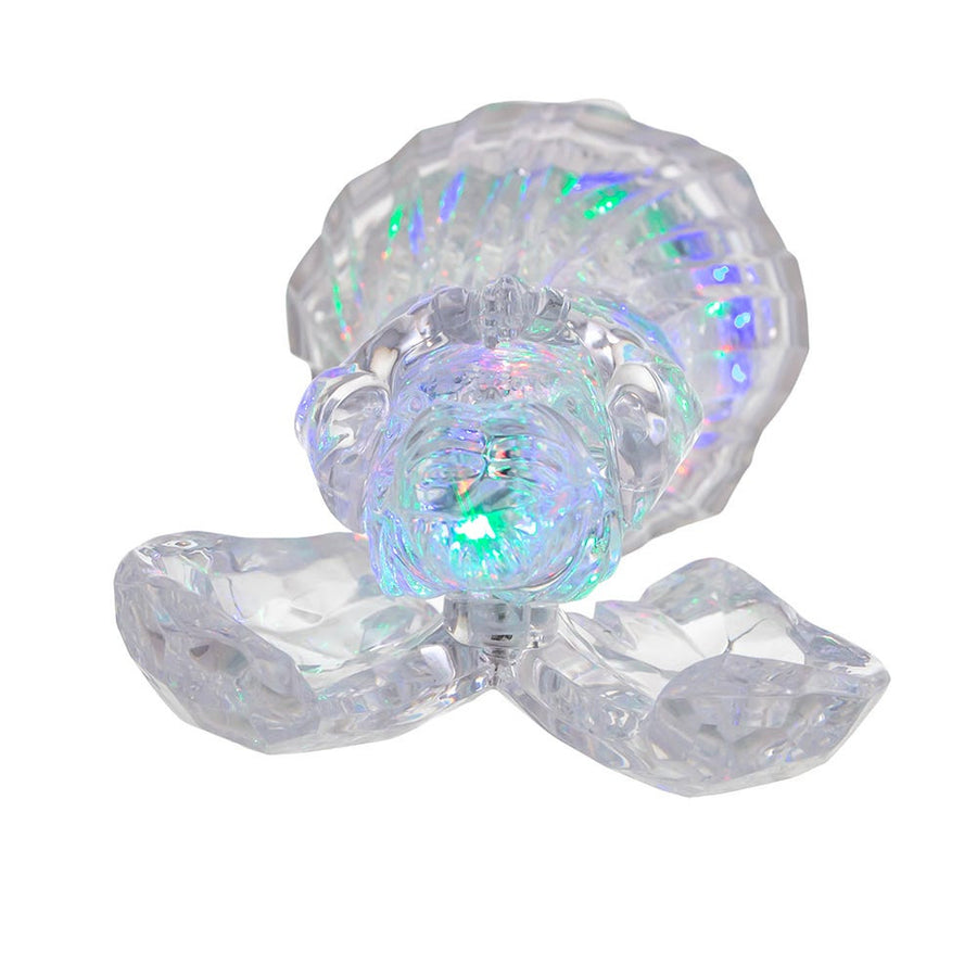 10.5" Battery Operated LED Light Up Angel With Water