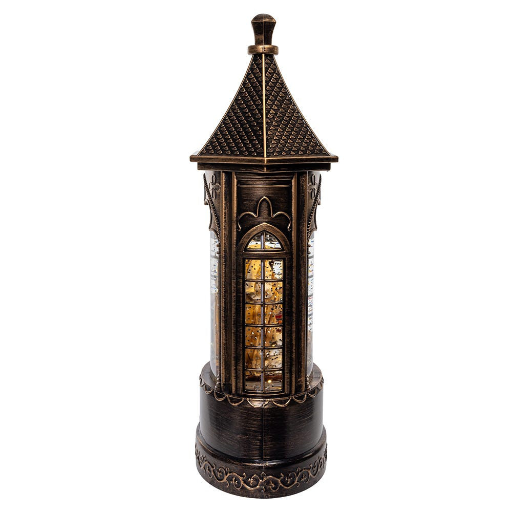 11.5" Battery Operated Lighted Nativity Water Lantern