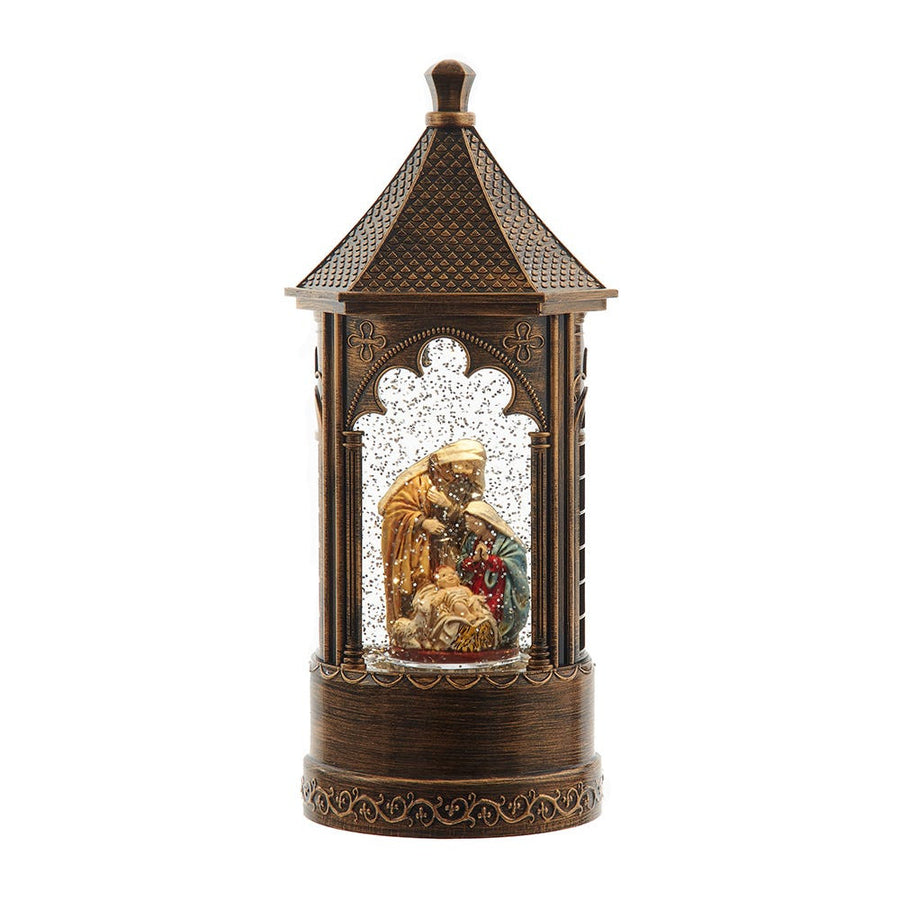 11.5" Battery Operated Lighted Nativity Water Lantern