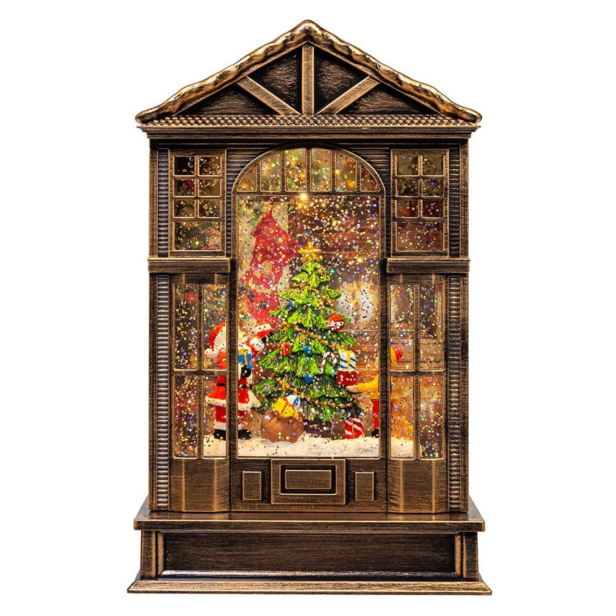 10" Battery Operated LED Lighted Tree Water Lantern